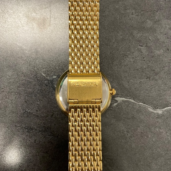 1980's Halston Wristwatch - Picture 2 of 7